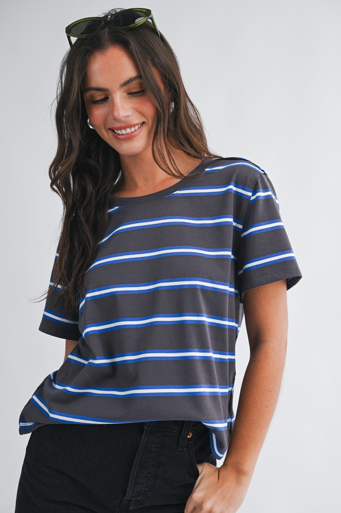 The Casual Crush Stripe Tee