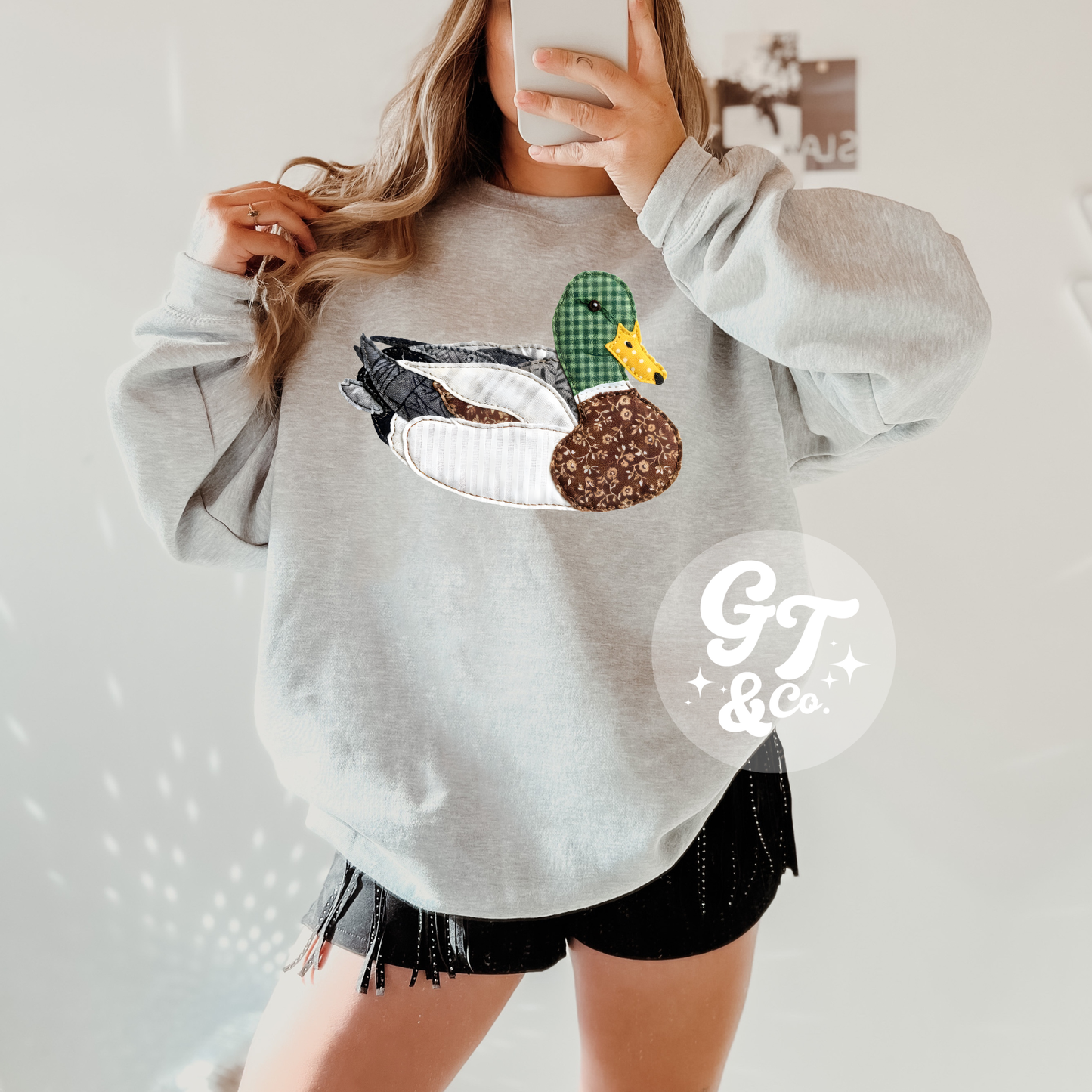 Mallard Faux Patchwork