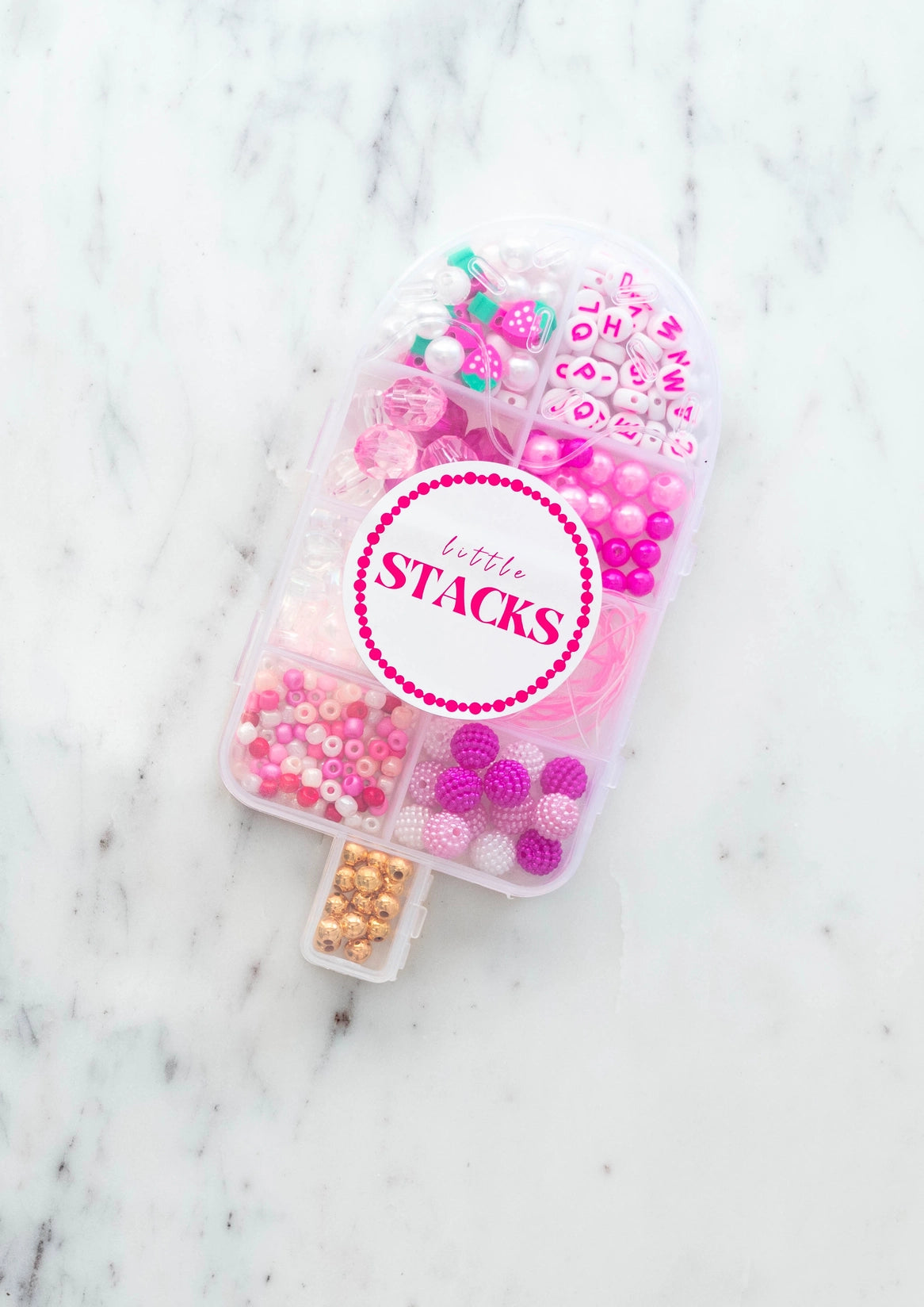 Strawberry Shortcake DIY Stack Bracelet Kit