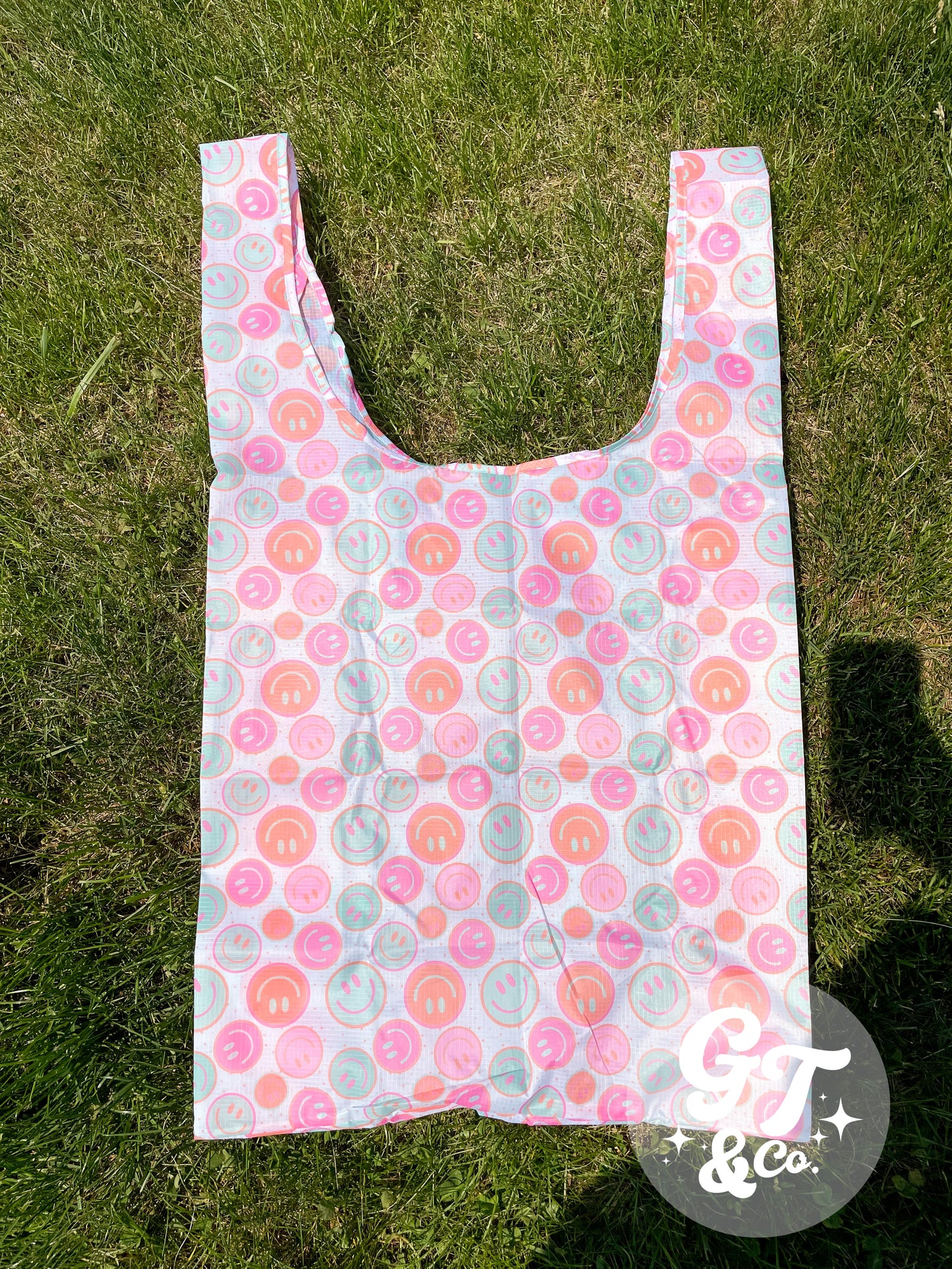 Large Reusable Happy Bag