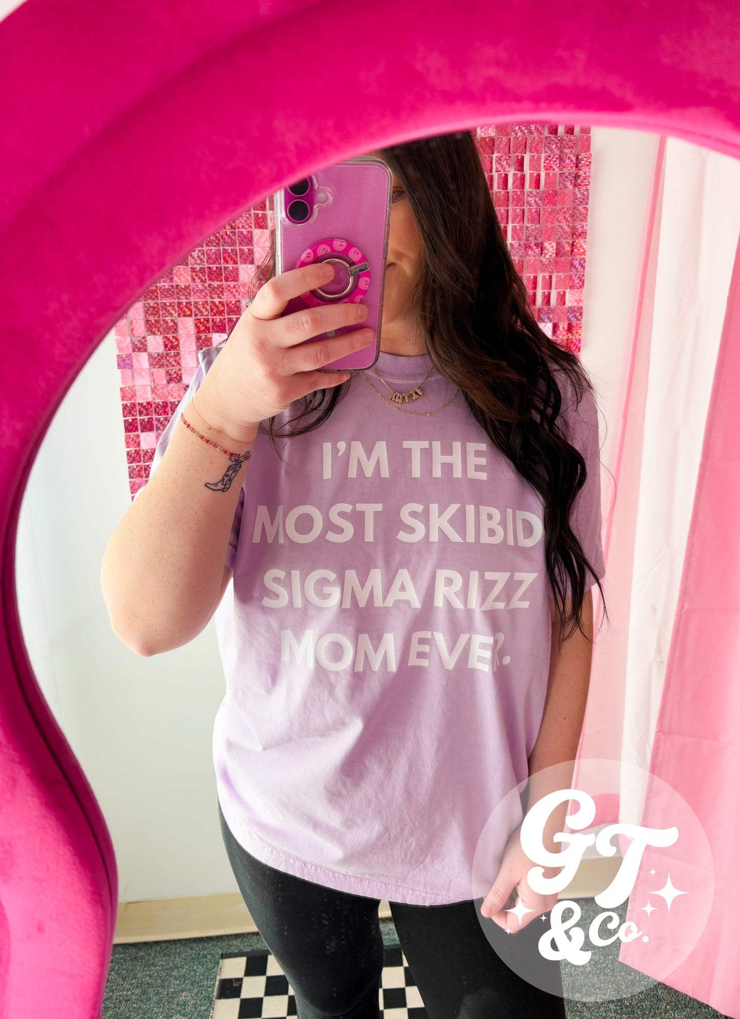 Skibidi Sigma Rizz Mom Tee *MADE TO ORDER 10-15 BIZ DAYS*