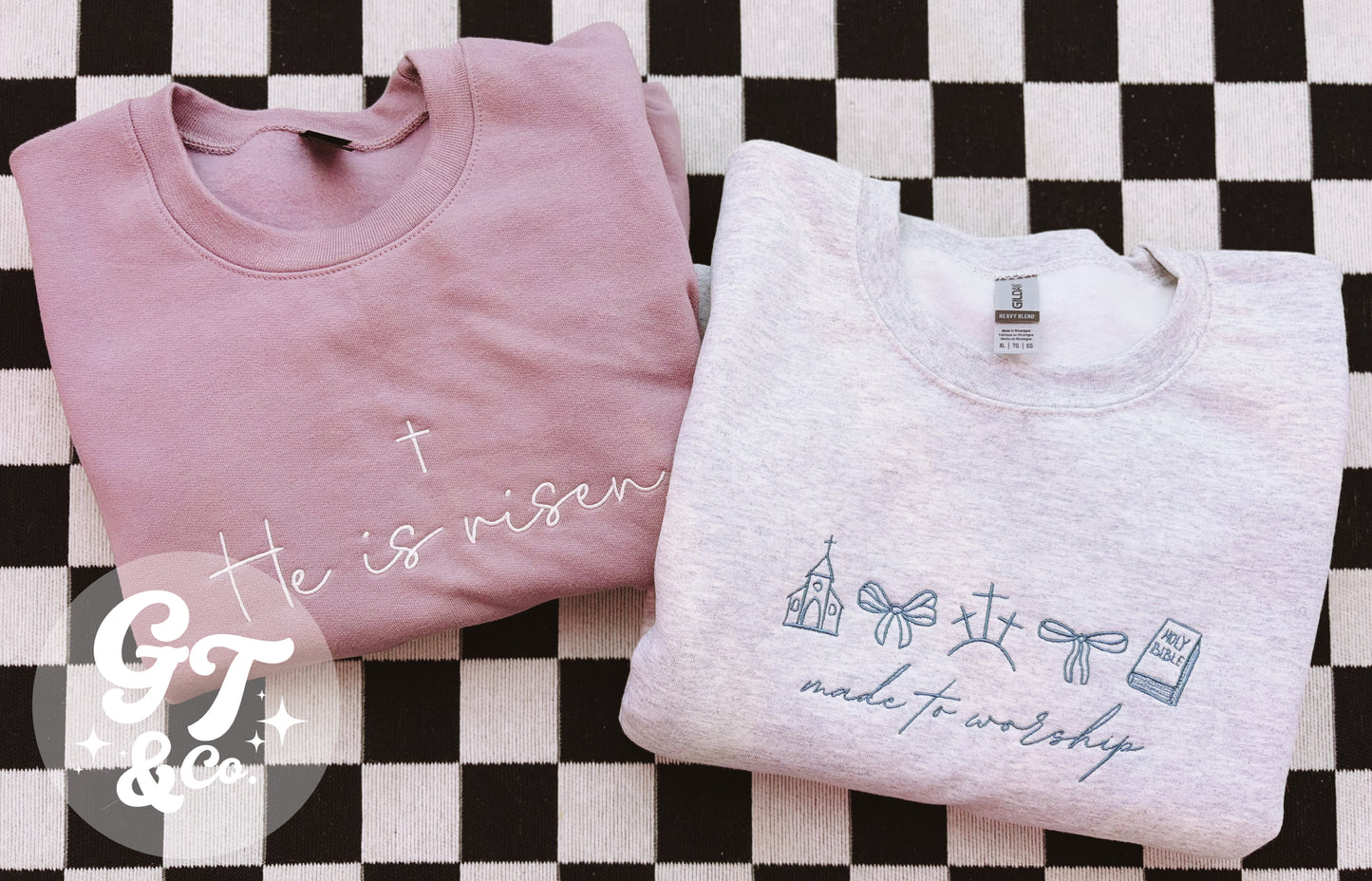 He Is Risen Crewneck *MADE TO ORDER 10-15 BIZ DAYS*