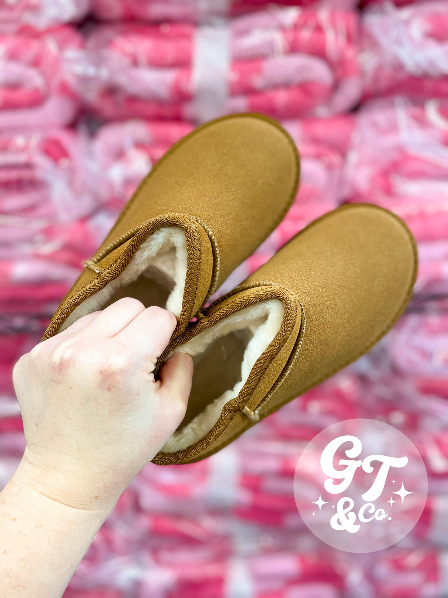 Ugg Style Platform Slippers