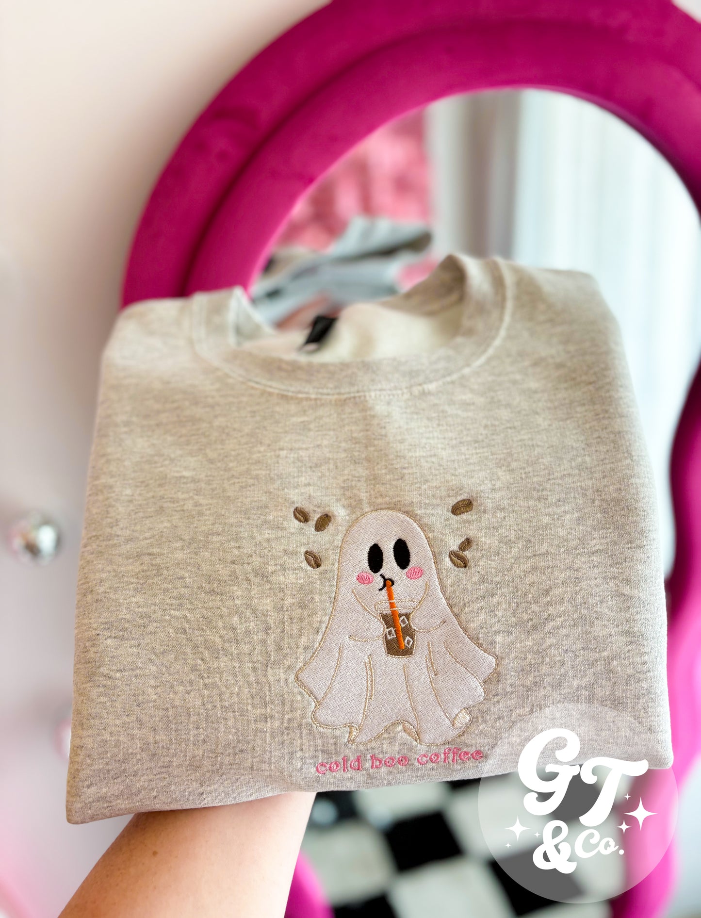 Cold Boo Embroidered Crewneck *MADE TO ORDER 10-15 BIZ DAYS*