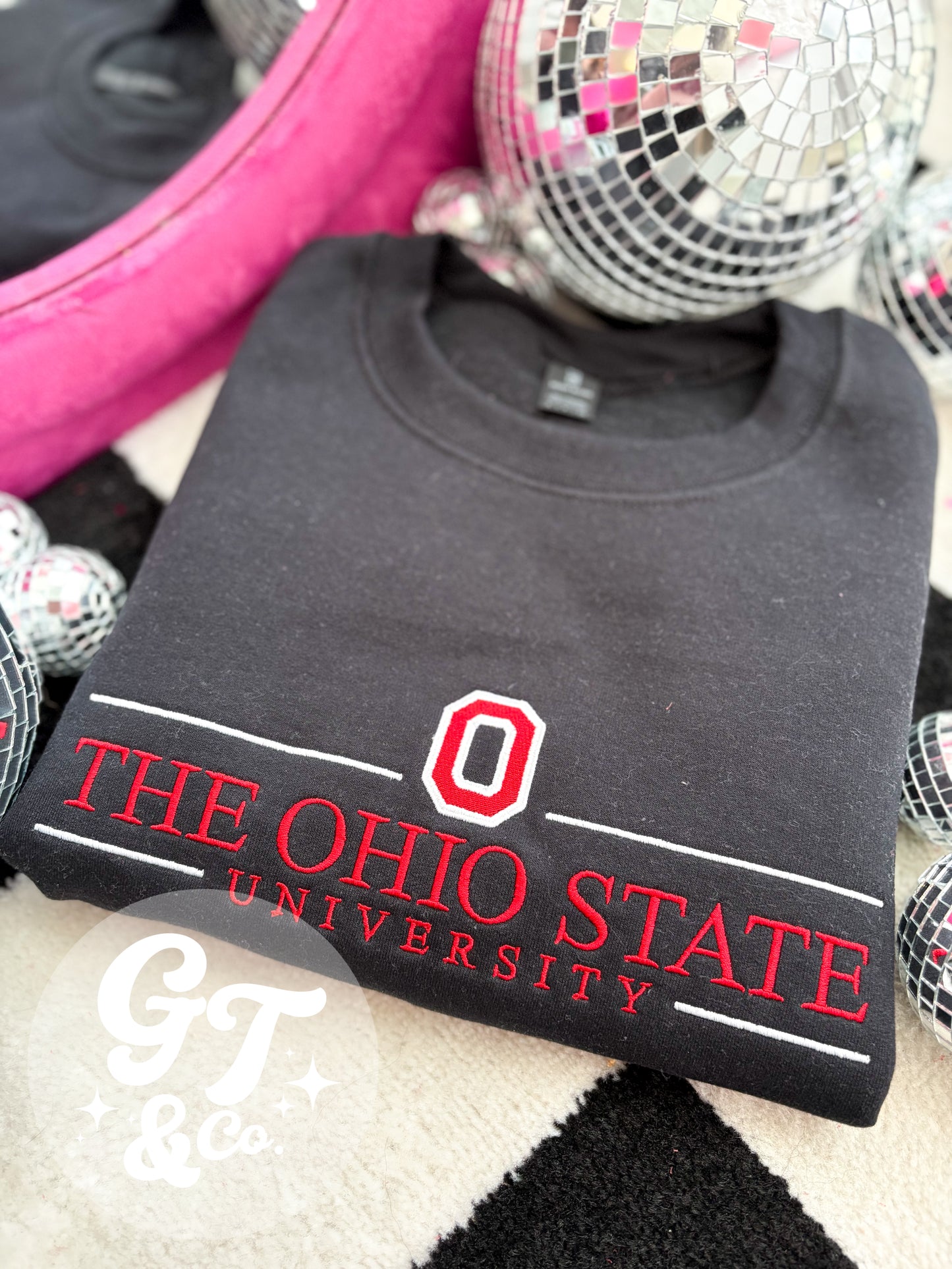 THE OSU Embroidered Crewneck