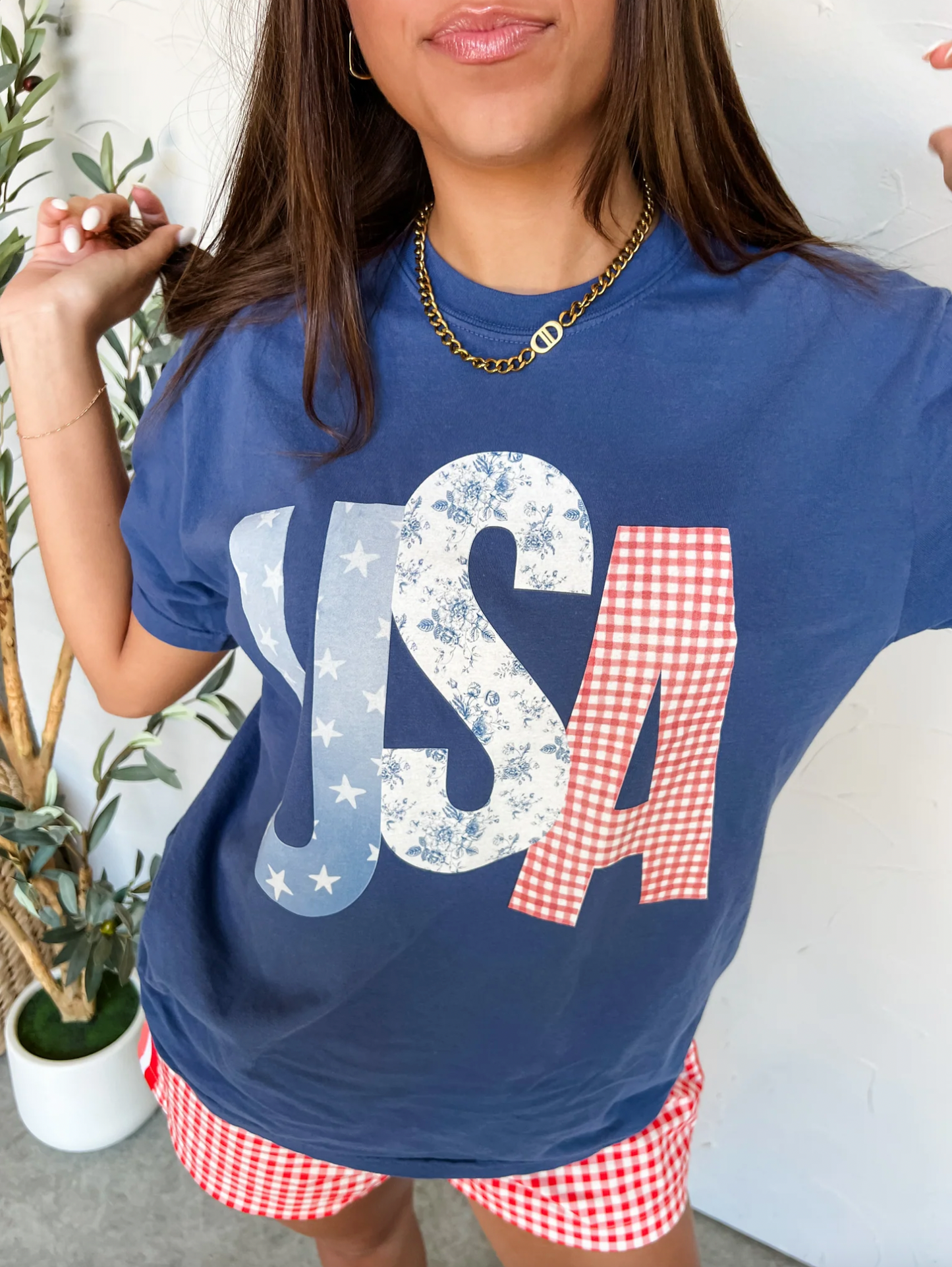 USA Picnic Tee *READY TO SHIP*