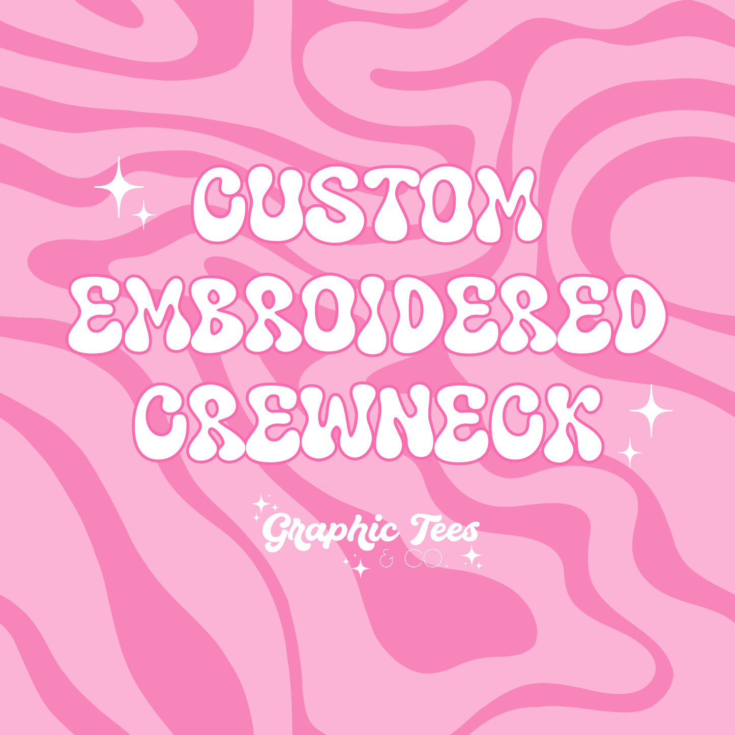 Custom Embroidered Crewneck