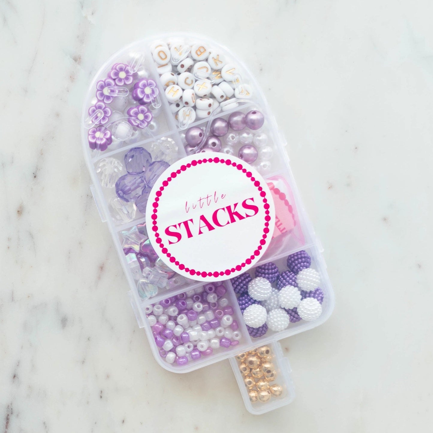 Lavender Freeze DIY Stack Bracelet Kit