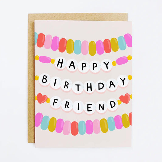 Friendship Bracelet Greeting Card