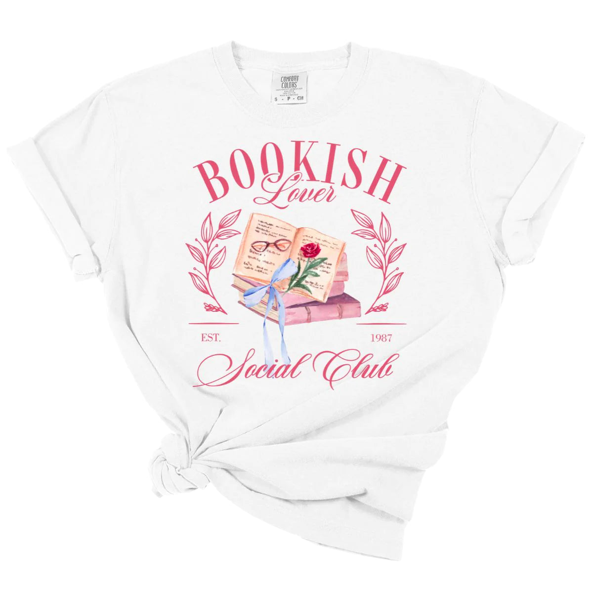Bookish Lover Social Club Tee *MADE TO ORDER*