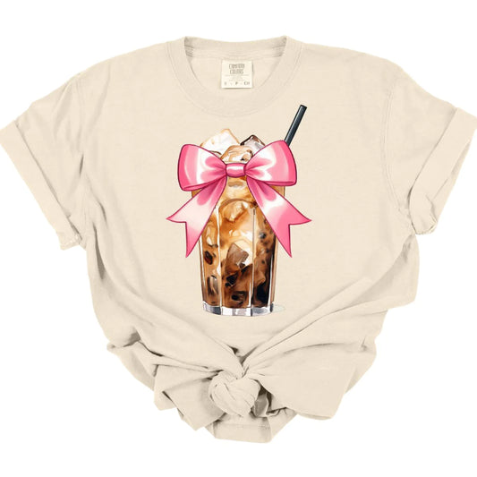 Coquette Iced Coffee Tee *MADE TO ORDER*