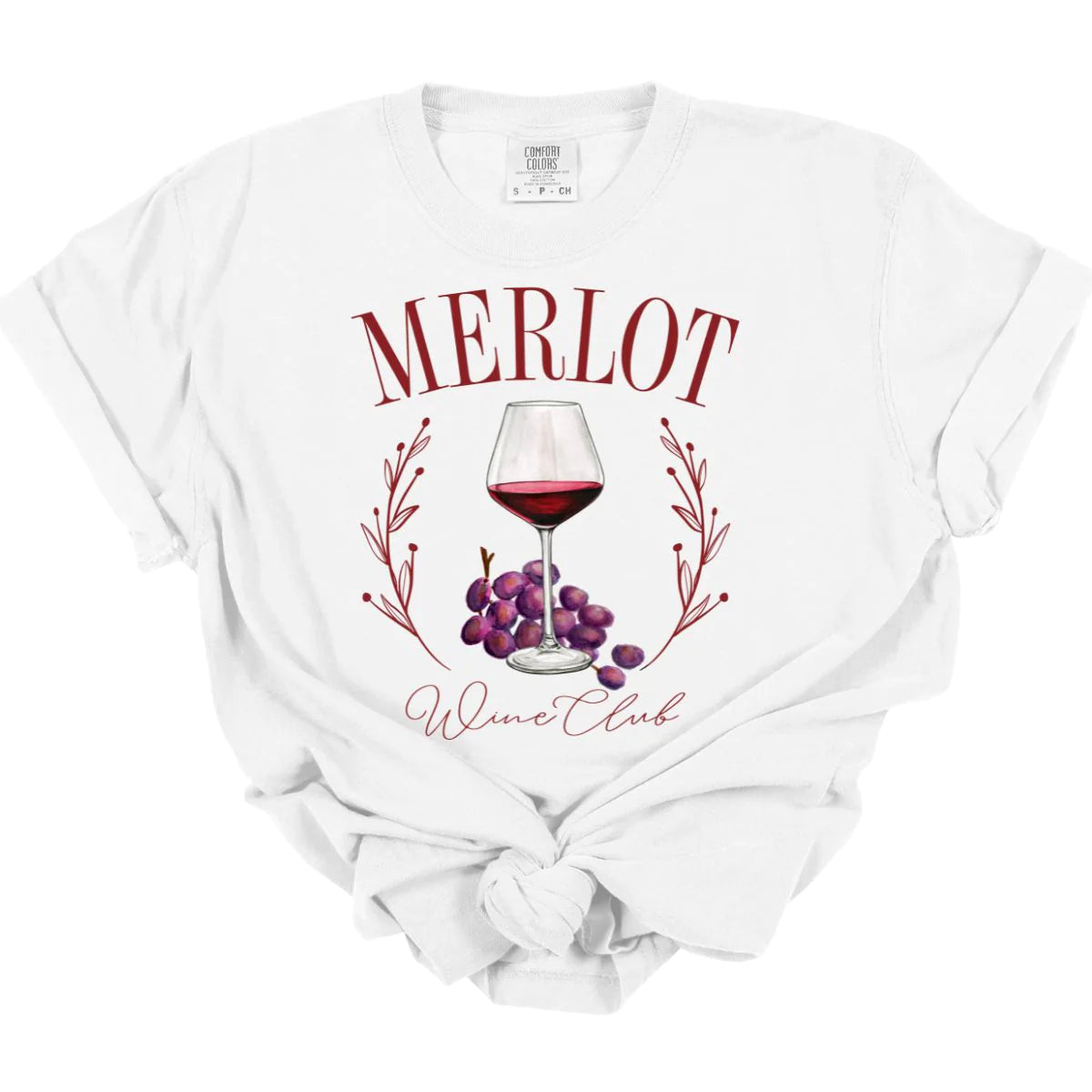 Merlot Wine Club Tee *MADE TO ORDER*