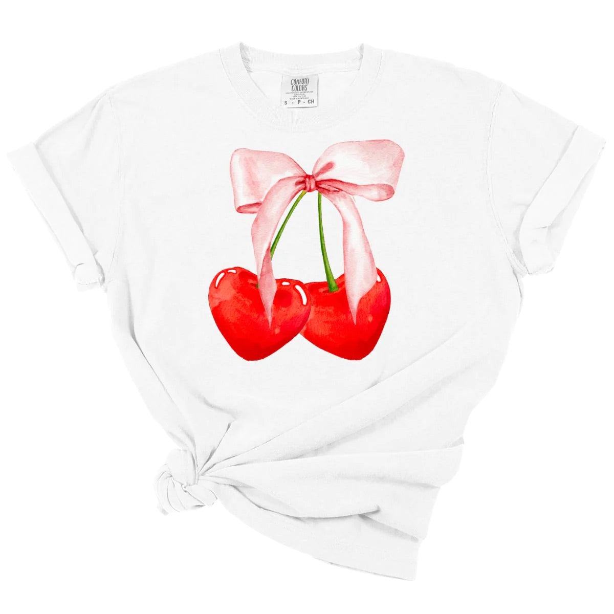 Heart Cherry Tee *MADE TO ORDER*