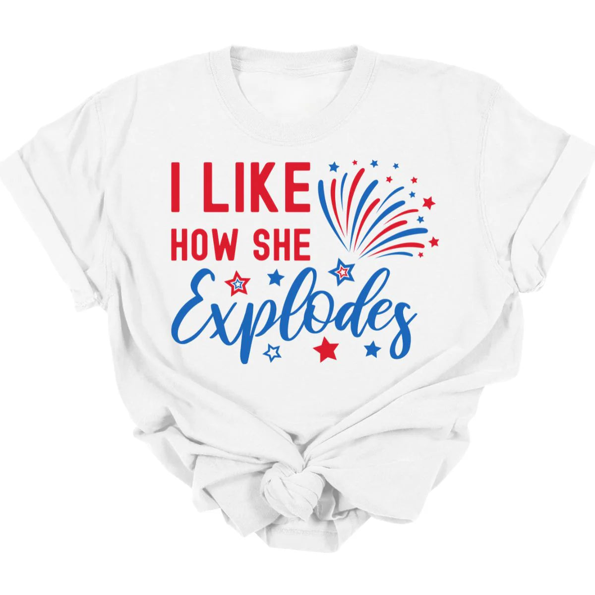 She Explodes Tee  *MADE TO ORDER*