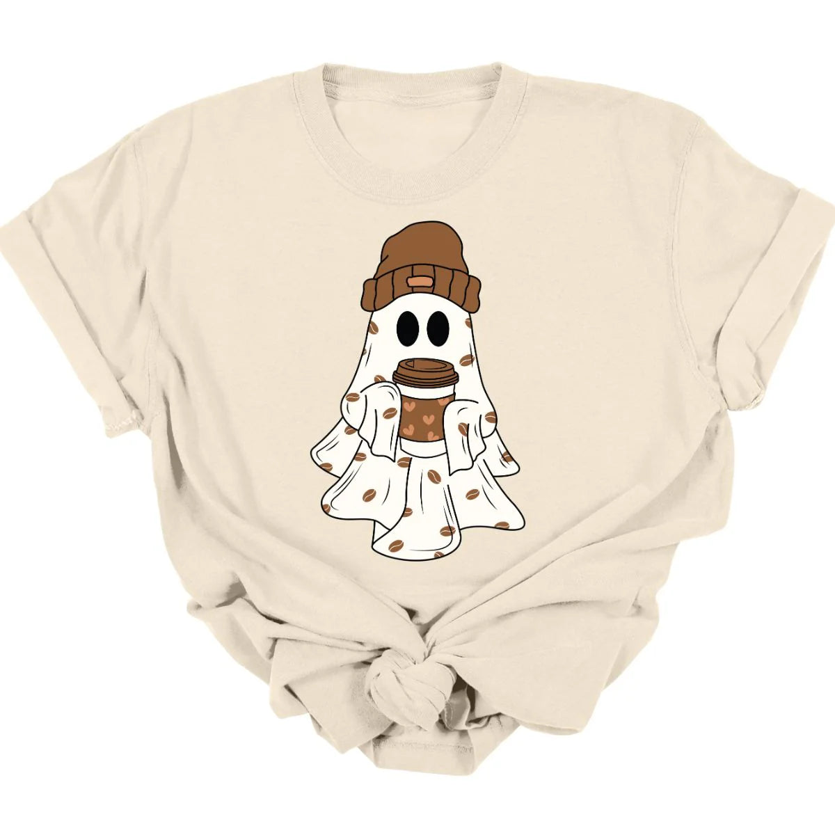 Coffee Ghost Tee  *MADE TO ORDER*