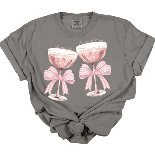 Pretty Girl Cocktail Club Tee *MADE TO ORDER*
