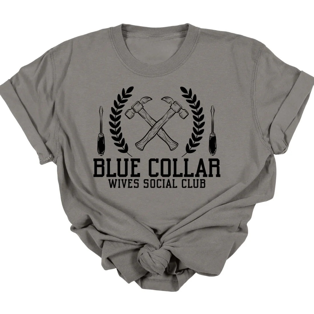 Blue Collar Wives Tee  *MADE TO ORDER*