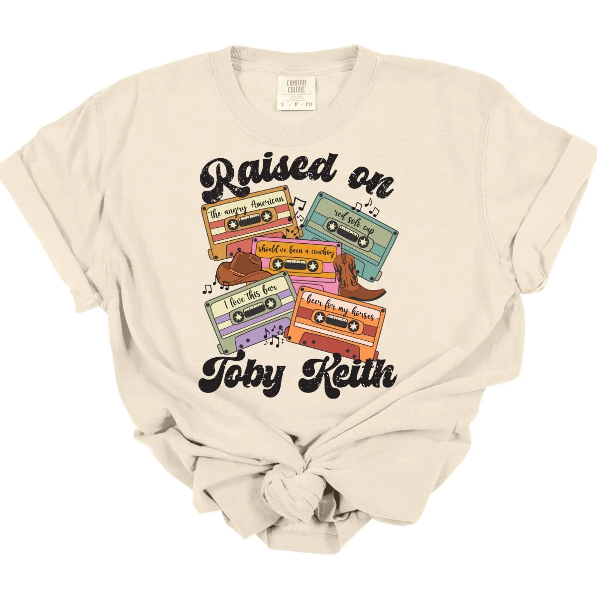 Raised On Toby Keith Tee *MADE TO ORDER*