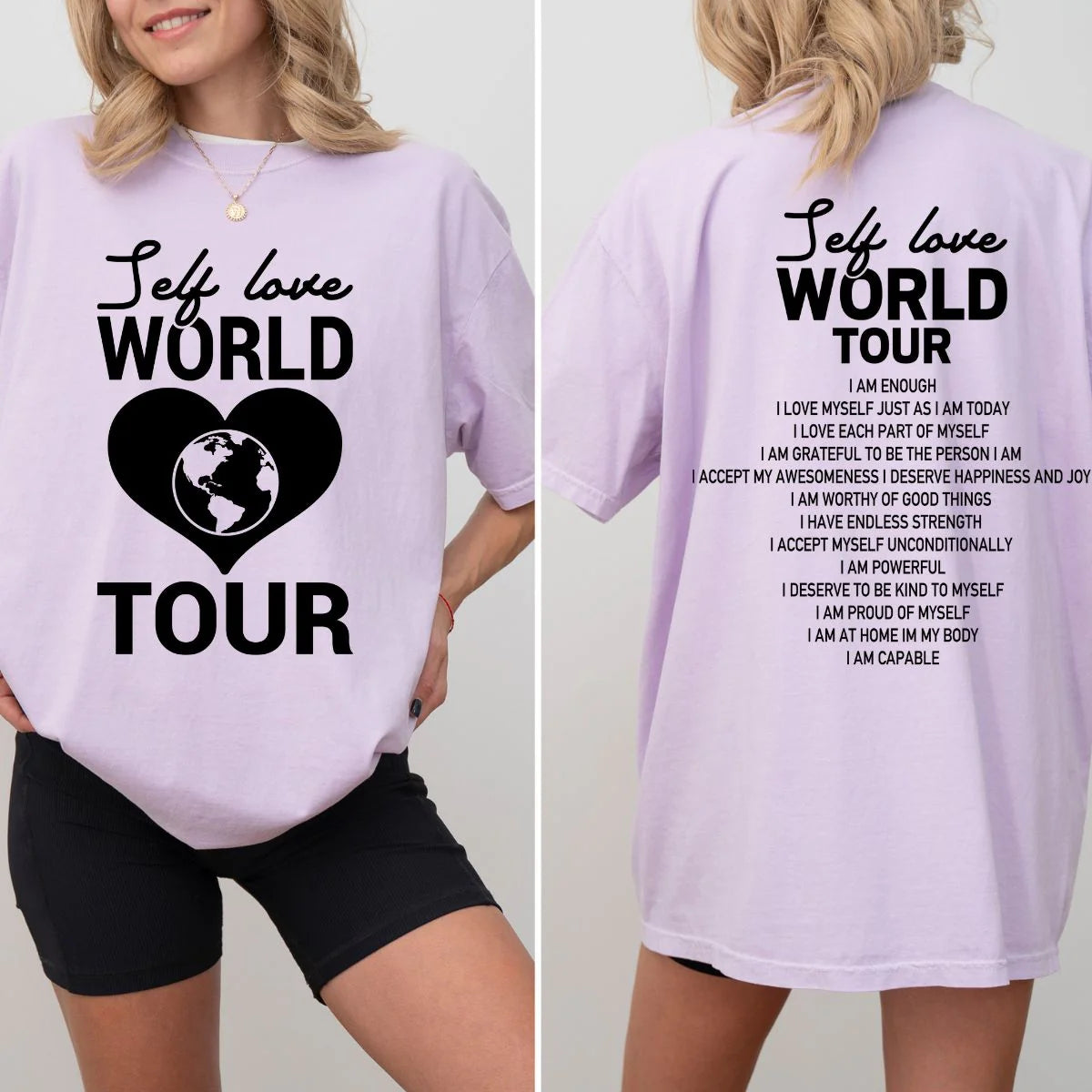 Self Love World Tour Tee  *MADE TO ORDER*