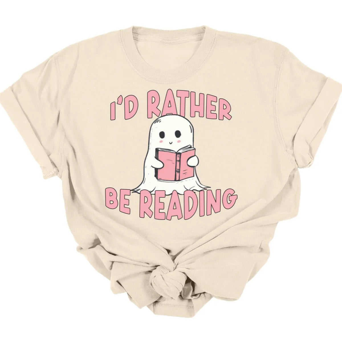 Rather Be Reading Tee  *MADE TO ORDER*