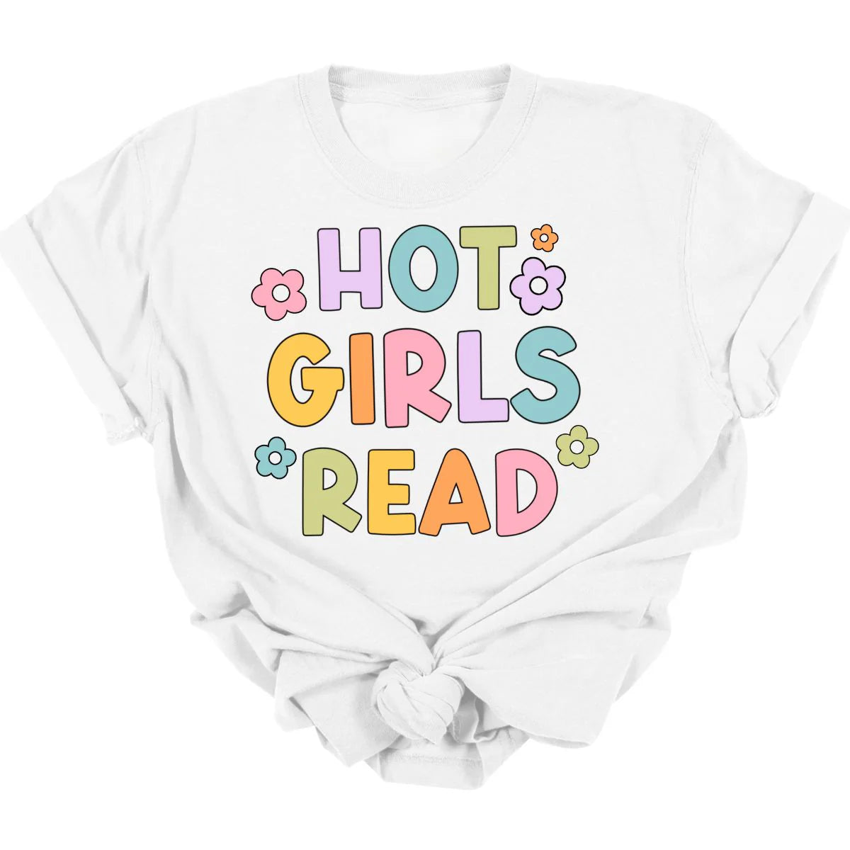 Hot Girls Read Tee  *MADE TO ORDER*