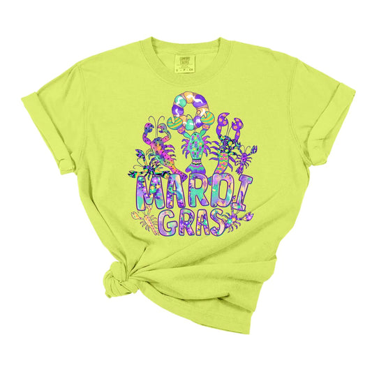 Mardi Gras Tee *MADE TO ORDER*