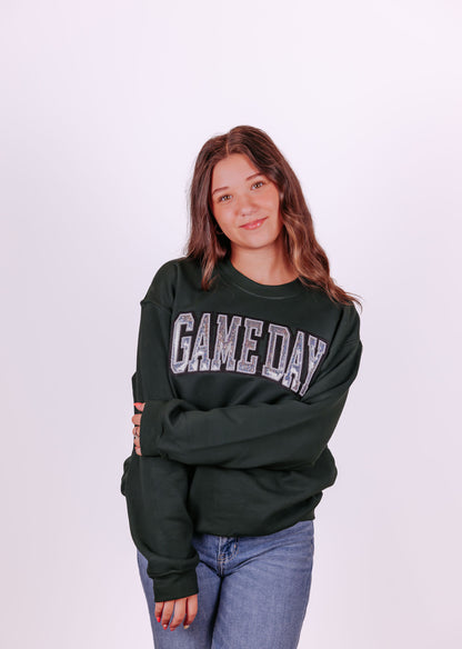 Gameday Sequin Crewneck