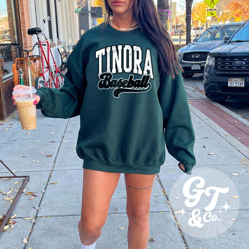 School Baseball Crewneck