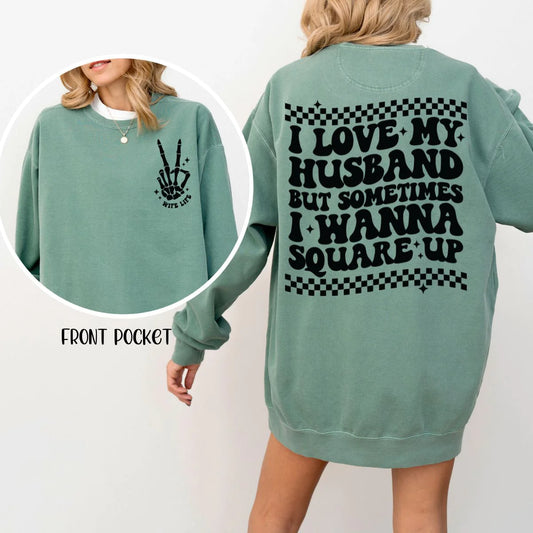 Wife Life Crewneck *MADE TO ORDER*