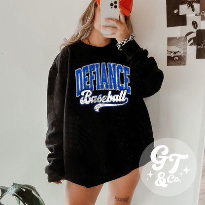 School Baseball Crewneck