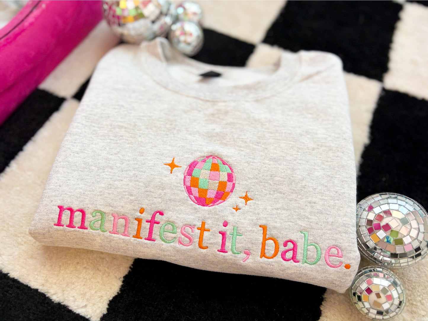 Manifest Embroidered Crewneck