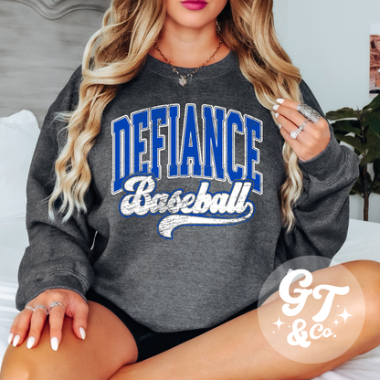 School Baseball Crewneck