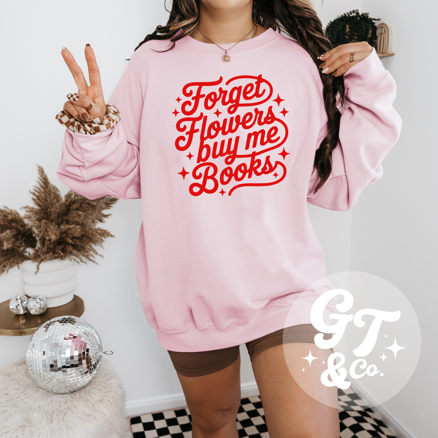 Forget Flowers Crewneck