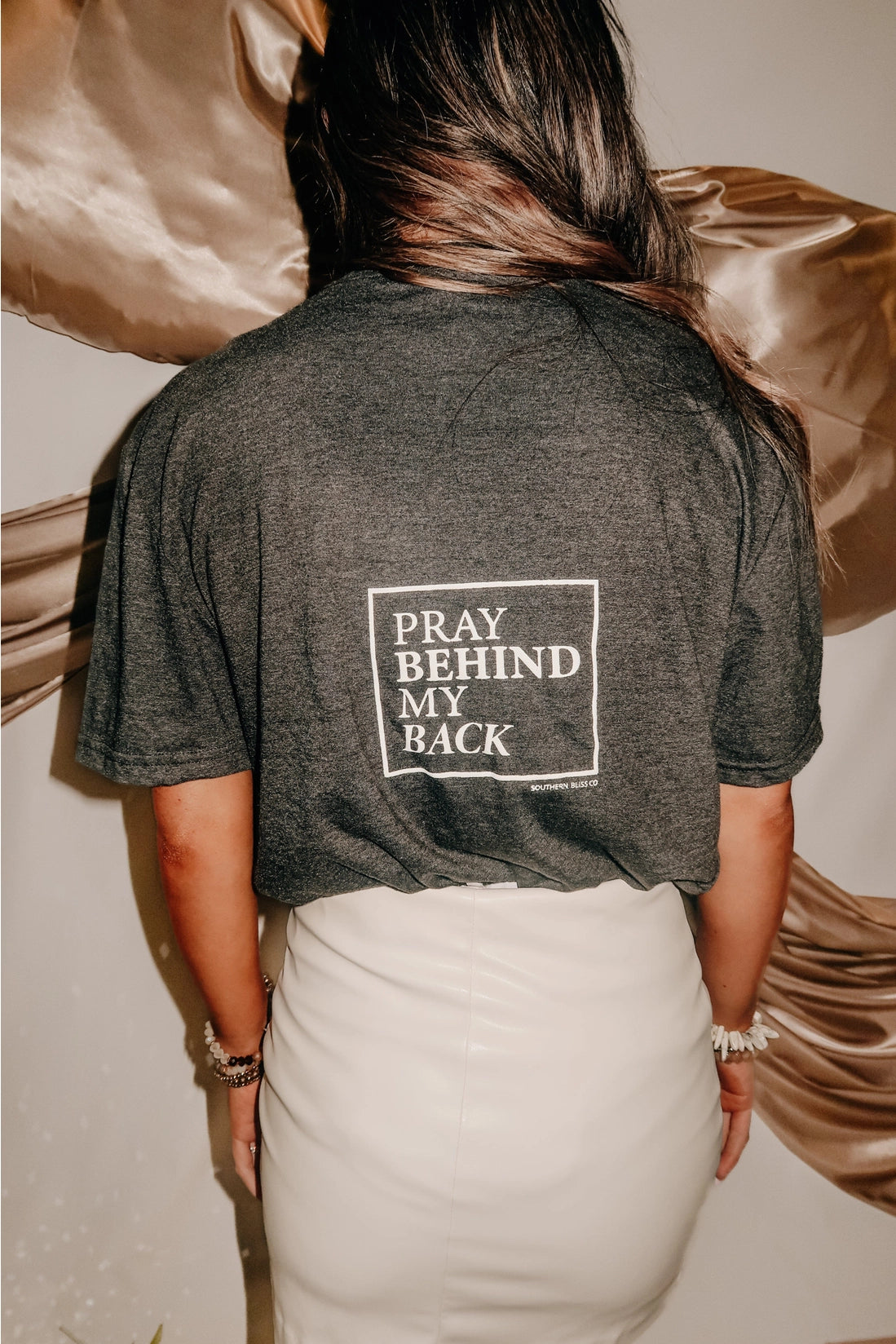 Pray Behind My Back Tee