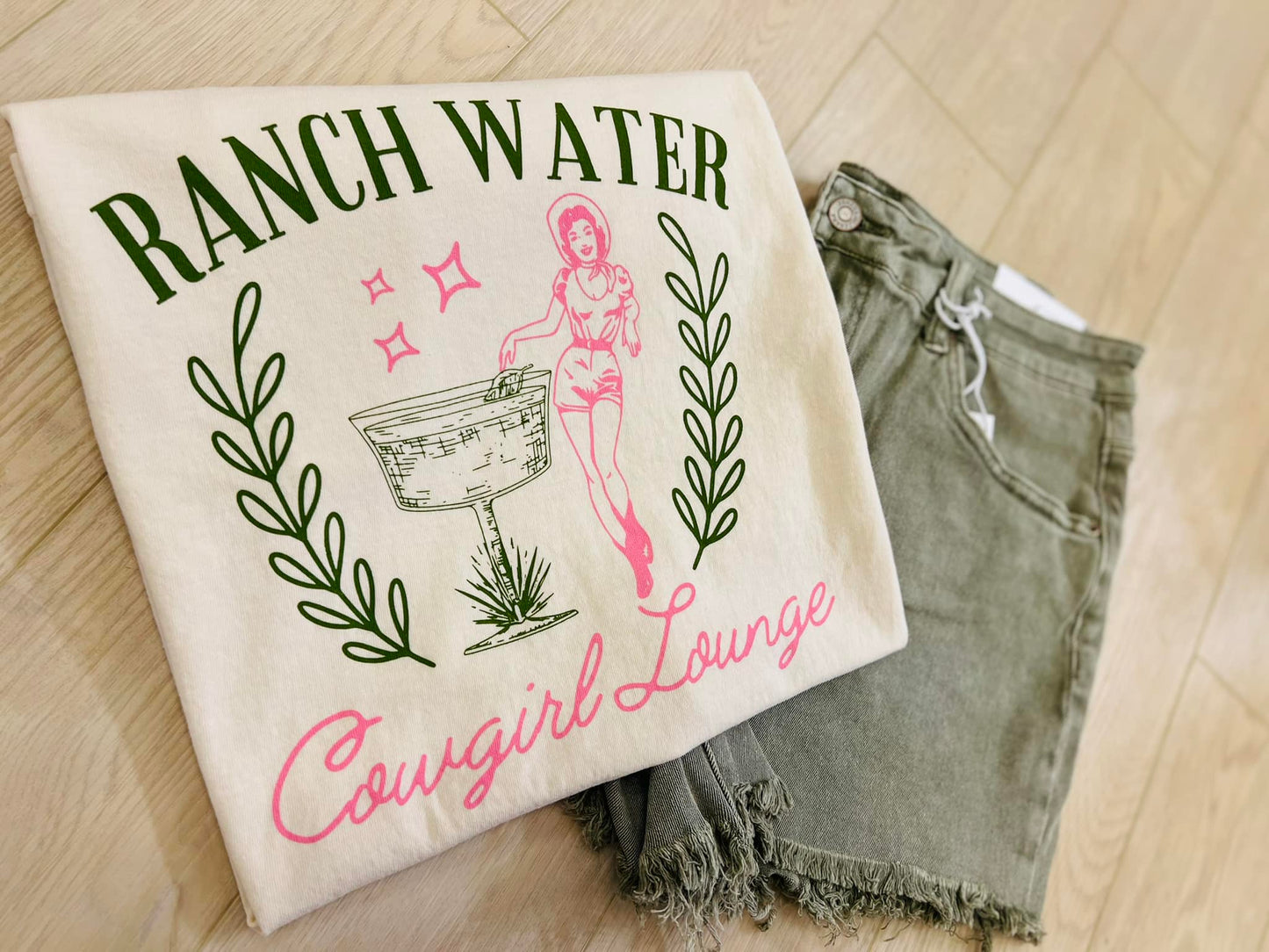 Ranch Water Cropped Tee