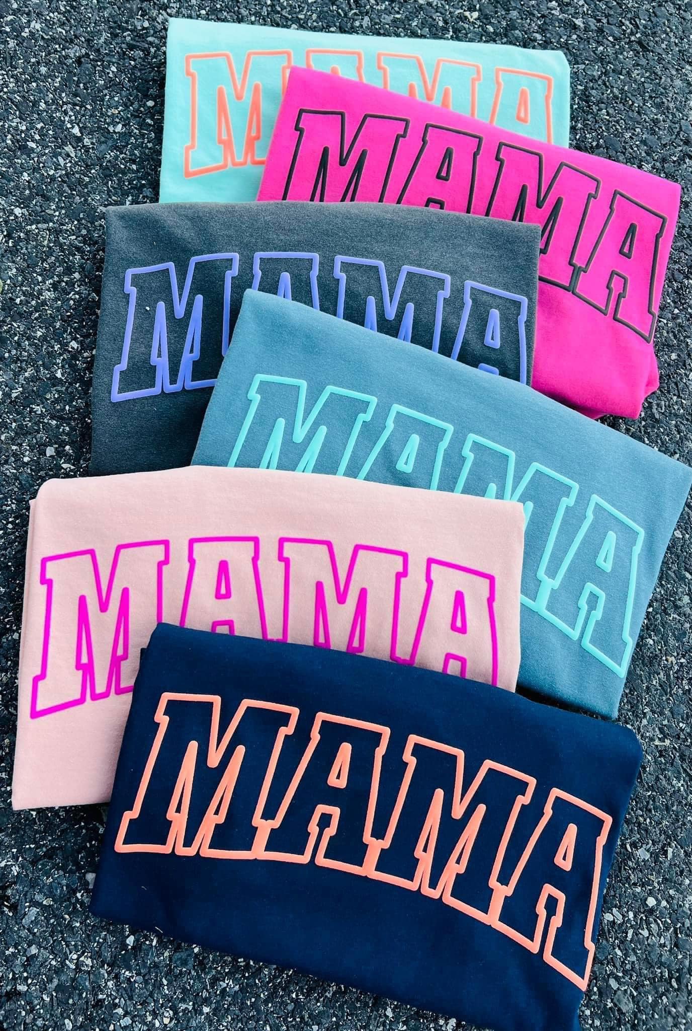 Spring Mama Puff Tee *MULTIPLE COLORS*