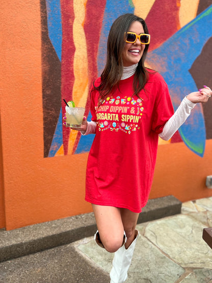 Chip Dippin' Marg Sippin' Tee