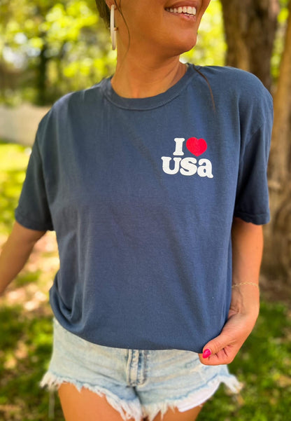 I ❤️ USA Tee