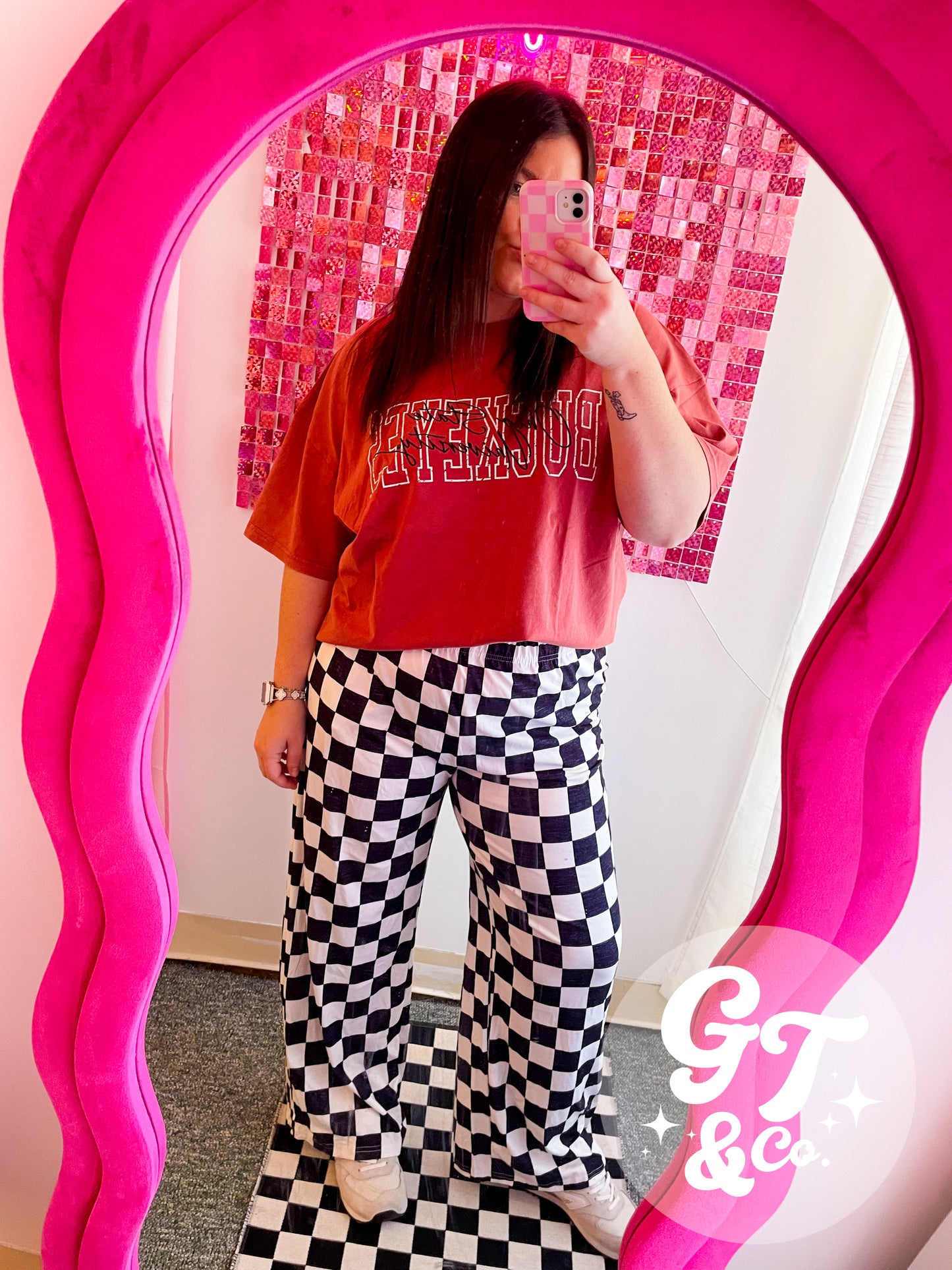 Checkered Pants