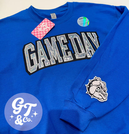 Gameday Sequin Crewneck