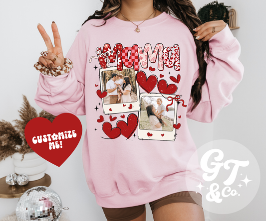 Forever Loved Custom Valentine Crewneck