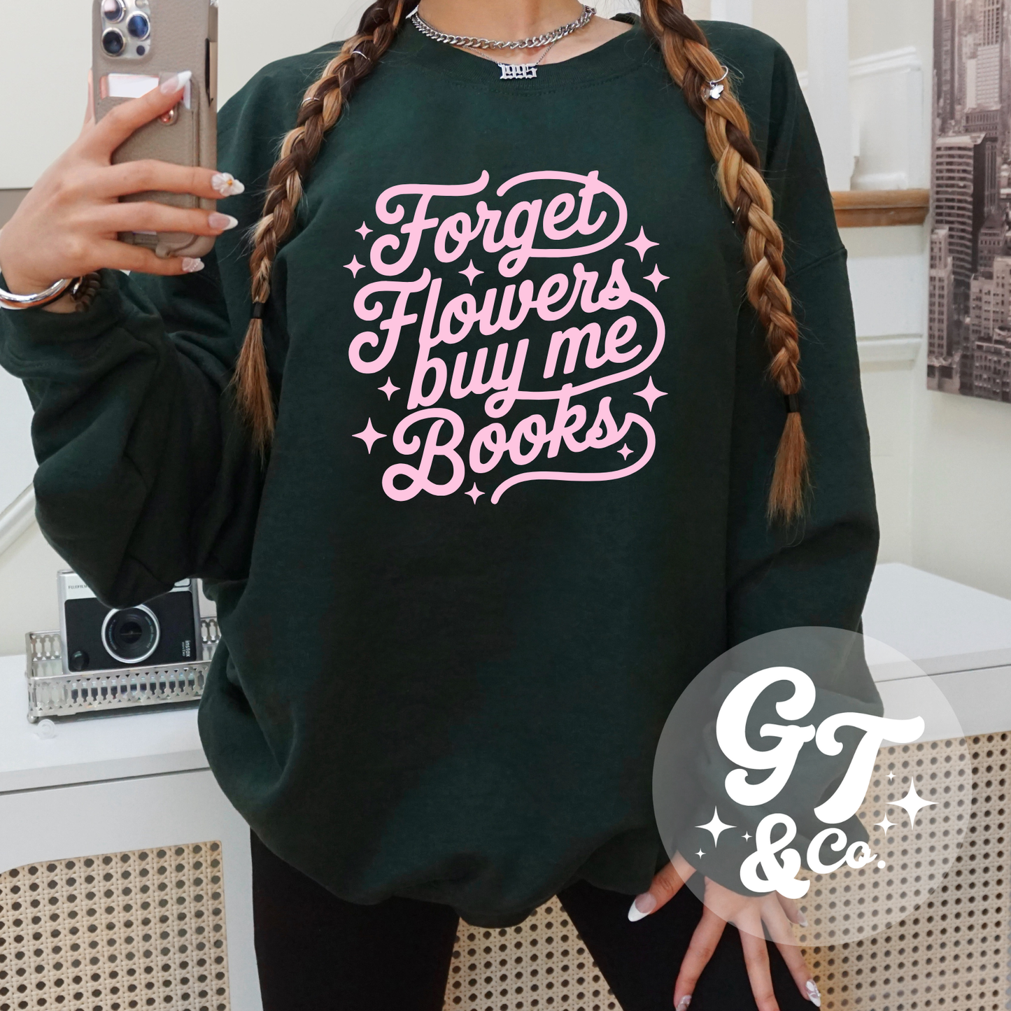 Forget Flowers Crewneck