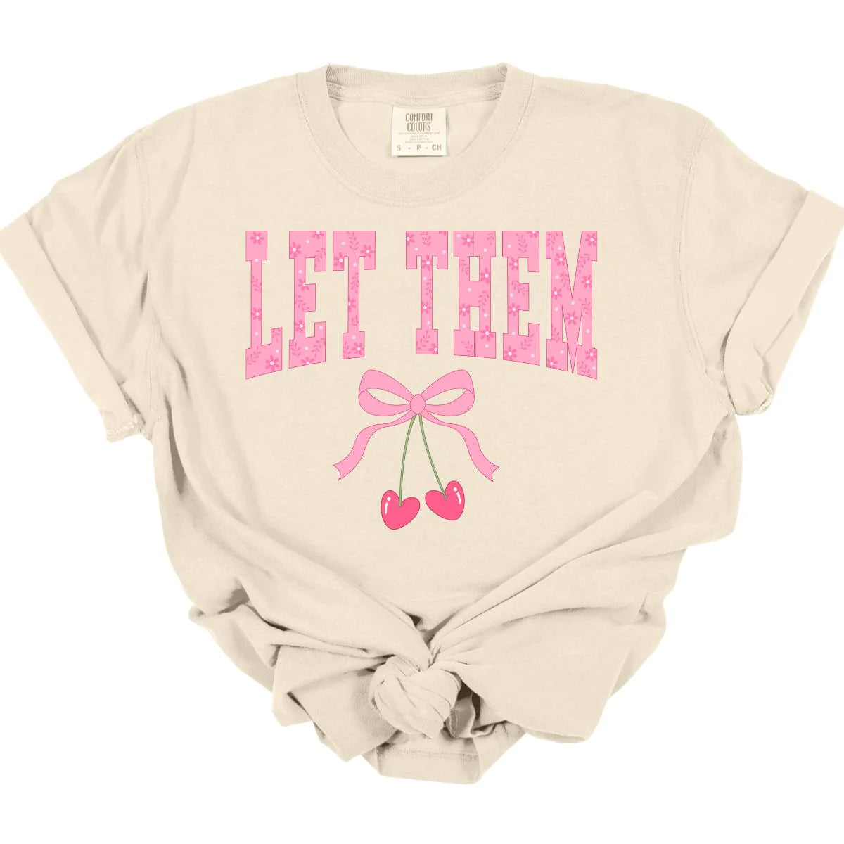 Let Them Cherries Tee *MADE TO ORDER*