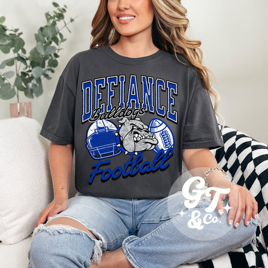 Defiance Bulldogs Football Tee