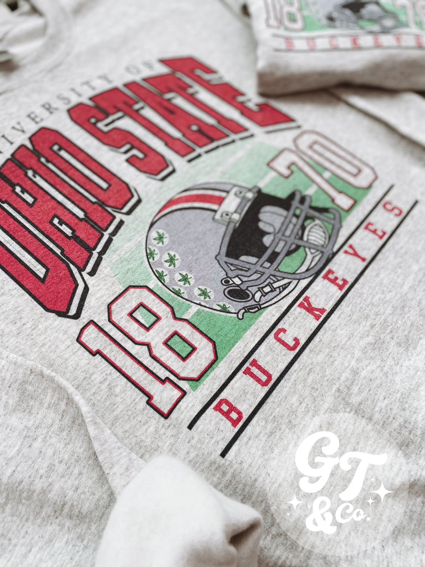Vintage Ohio Sublimated Crewneck