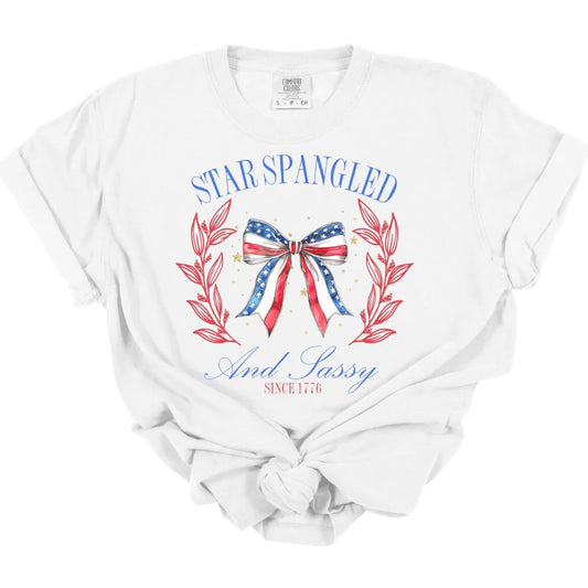 Star Spangled & Sassy Tee *MADE TO ORDER*