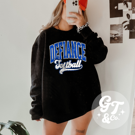 School Softball Crewneck