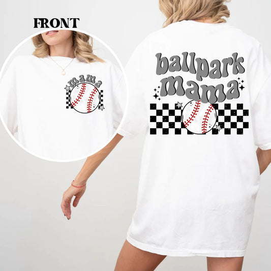 Ballpark Mama Baseball Tee *MADE TO ORDER*