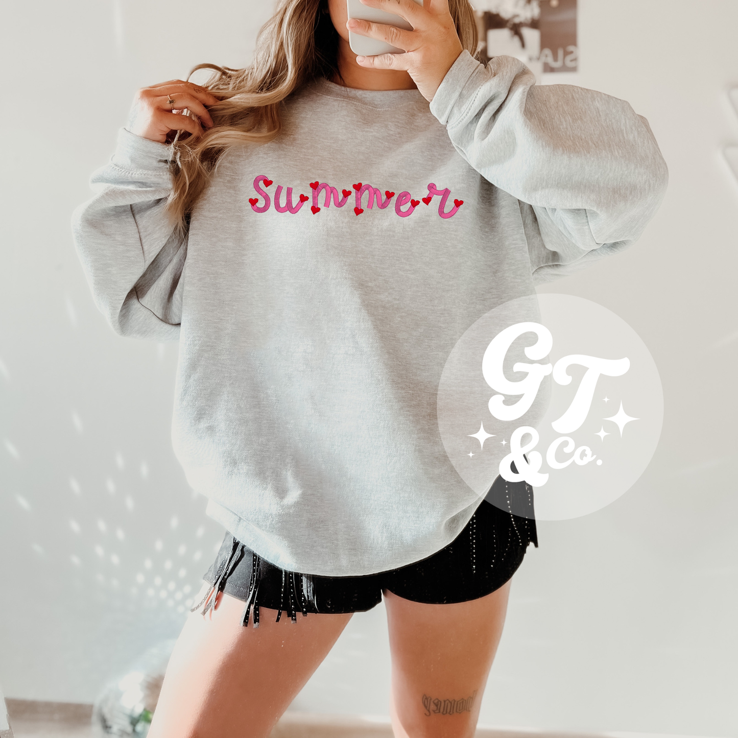 Custom Sweetheart Crewneck