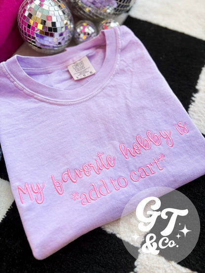 *add to cart* Embroidered Tee